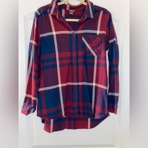Eddie Bauer Womens Flannel L